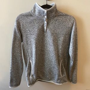 Eddie Bauer women’s 3/4 sweater fleece pull over